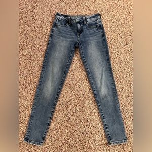 American Eagle Blue Skinny Jeans